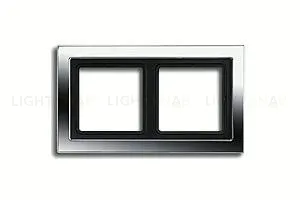 Рамка двойная Jung LS-design хром GCRD2982 GCRD2982
