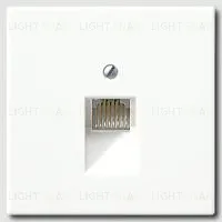 Розетка телефонная одинарная Jung RJ11 EPUAE8UPO+ls969-1uaww EPUAE8UPO + ls969-1uaww