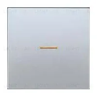 Выключатель одноклавишный с подсветкой универсальный Jung (вкл/выкл с 2-х мест), 10А/250В 506u+90+al2990ko5 506u + 90 + al2990ko5