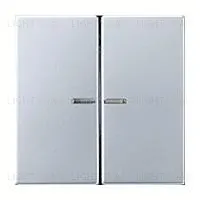 Выключатель двухклавишный с подсветкой Jung, 10А/250В 505u5+al2995ko5 505u5 + al2995ko5