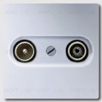 Телевизионная розетка проходная Jung TV-FM S2900-10+al2990tv S2900-10 + al2990tv