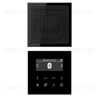 Смарт радио JUNG DAB+Bluetooth моно, черный глянцевый DABLS1BTSW DABLS1BTSW