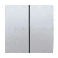 Выключатель двухклавишный Jung, 10А/250В 505u+al2995 505u + al2995