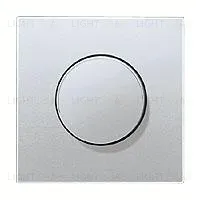 Светорегулятор поворотно-нажимной Jung 100-1000 Вт. для ламп накаливания и галог. 211GDE+AL1940 211GDE + AL1940