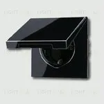 Розетка с заземлением с откидной крышкой Jung 16А/250В LS1520KLSW LS1520KLSW