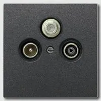 Телевизионная розетка оконечная Jung TV-SAT-FM S4100+al2990satan S4100 + al2990satan