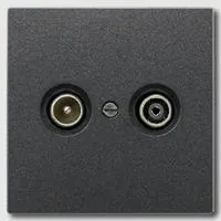 Телевизионная розетка оконечная Jung TV-FM S2900+al2990tvan S2900 + al2990tvan