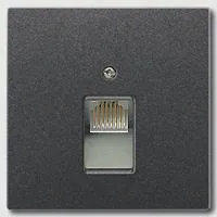 Розетка компьютерная одинарная Jung RJ45 6-й кат. EPUAE8UPOK6+al2969-1uaan EPUAE8UPOK6 + al2969-1uaan