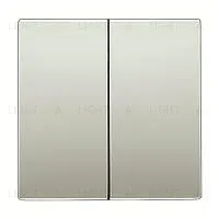 Выключатель двухклавишный Jung, 10А/250В 505u+es2995 505u + es2995