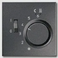 Терморегулятор Jung с выносным датчиком для электрического теплого пола, 10A/230B FTR231+AL1749AN FTR231 + AL1749AN