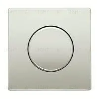 Светорегулятор поворотно-нажимной Jung 100-1000 Вт. для ламп накаливания и галог. ES1740+211GDE ES1740 + 211GDE