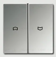 Выключатель управления жалюзи клавишный Jung, 10А/250В 509VU+gcr2995p 509VU + gcr2995p