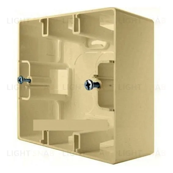 Коробка одинарная для накладного монтажа Legrand Etika (слоновая кость) 672520 672520