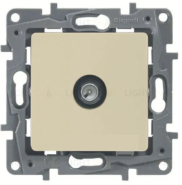 Розетка TV оконечная Legrand Etika (слоновая кость) 672365 672365