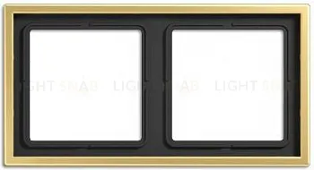 Рамка на 2 поста Jung LS 990 латунь классик ME2982C ME2982C