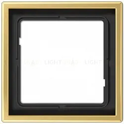 Рамка на 1 пост Jung LS 990 латунь классик ME2981C ME2981C