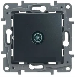 Розетка TV звезда Legrand Etika (антрацит) 672651 672651
