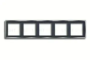 Рамка пятерная Jung LS 990 блестящий хром gcr2985 gcr2985