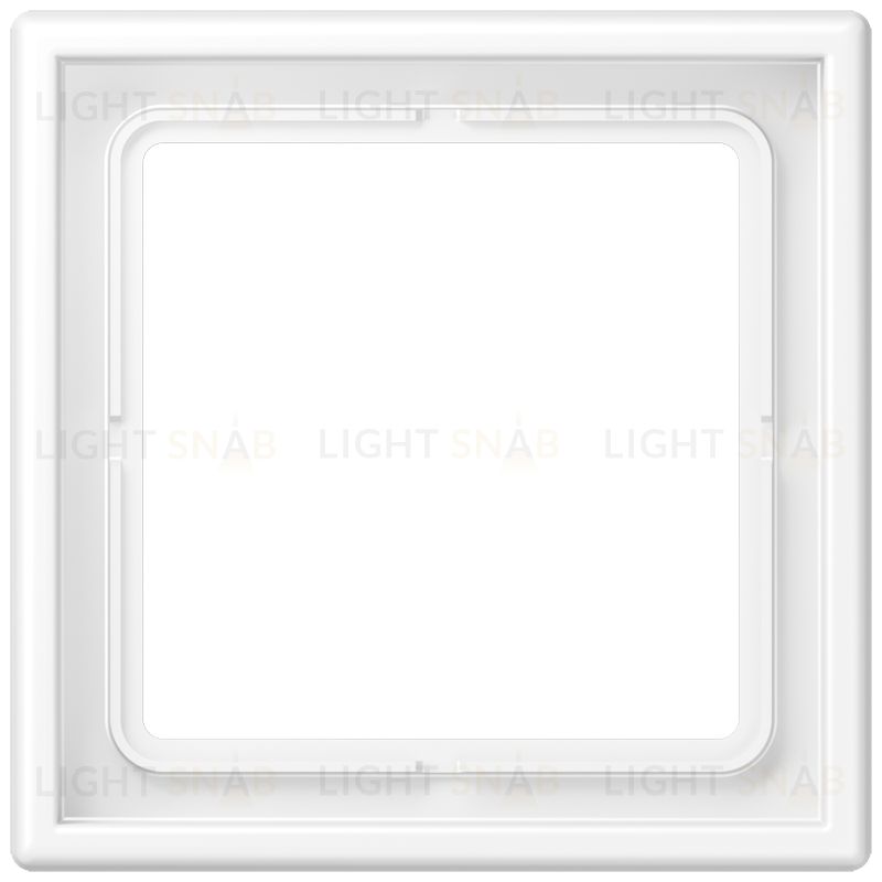 Рамка одинарная Jung LS 990, белый матовый LS981WWM LS981WWM