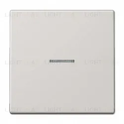 Выключатель одноклавишный с подсветкой универсальный Jung (вкл/выкл с 2-х мест), 10А/250В 506u+90+LS990KO5LG 506u + 90 + LS990KO5LG