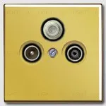 Телевизионная розетка проходная Jung TV-SAT-FM S4110+GO2990SAT S4110 + GO2990SAT