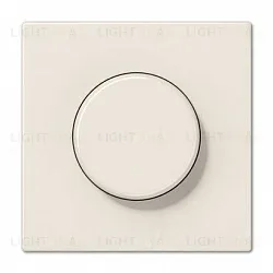 Светорегулятор поворотно-нажимной Jung 100-1000 Вт. для ламп накаливания и галог. 211GDE+LS1740 211GDE + LS1740