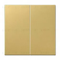 Выключатель двухклавишный проходной Jung (вкл/выкл с 2-х мест), 10А/250В 509u+ME2995C 509u + ME2995C