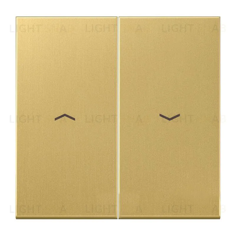 Выключатель управления жалюзи кнопочный Jung, 10А/250В 539VU+ME2995PC 539VU + ME2995PC