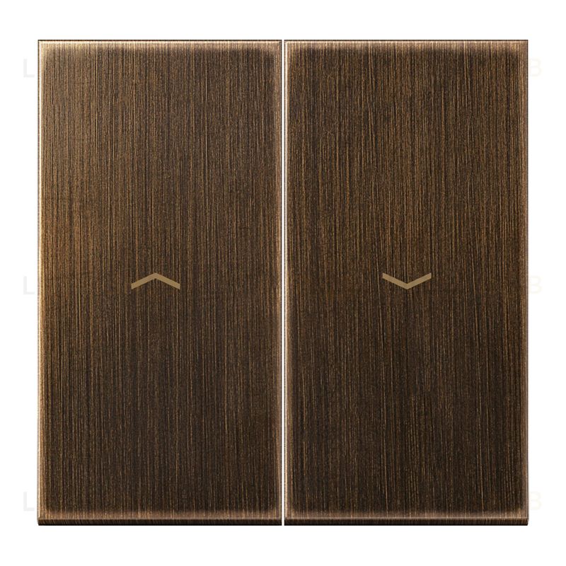 Выключатель управления жалюзи кнопочный Jung, 10А/250В 539VU+ME2995PAT 539VU + ME2995PAT