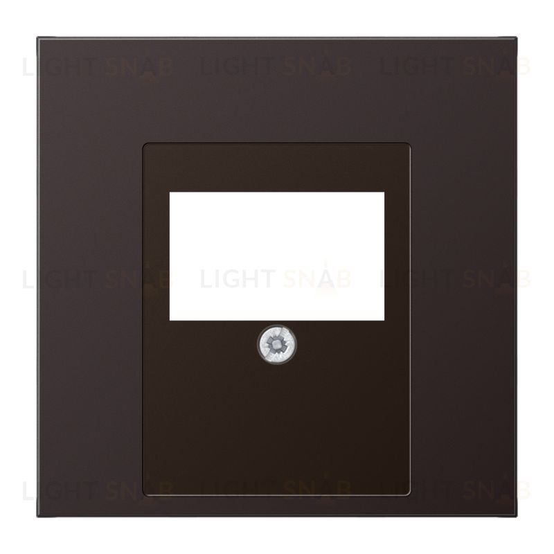 Розетка USB двойная Jung для зарядки, 2 x 700 мA, винтовой зажим, алюминий темный USB15CAWW+AL2969TD USB15CAWW + AL2969TD