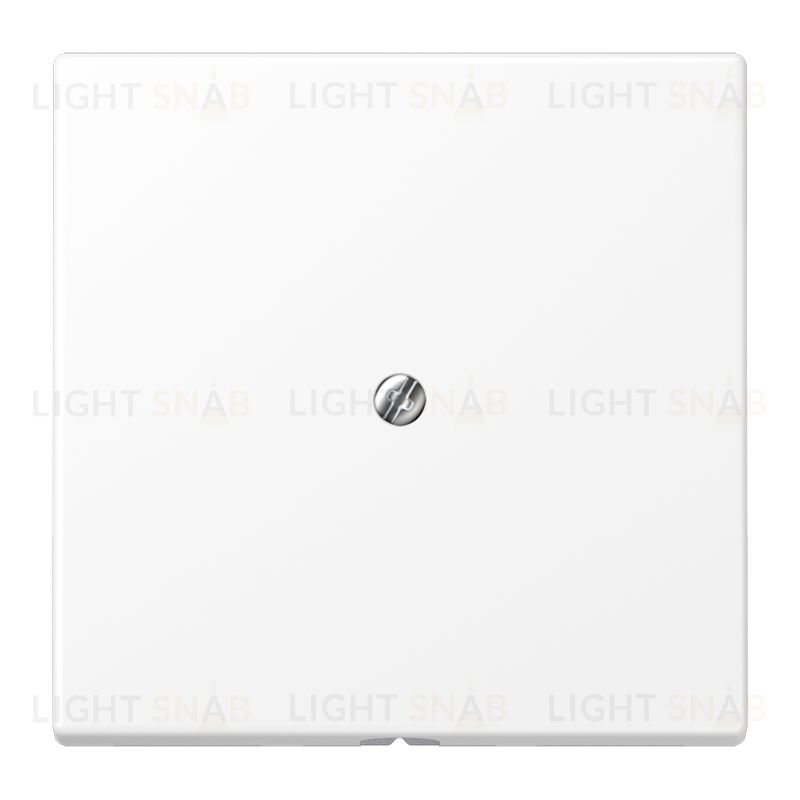 Вывод кабеля с суппортом Jung белый матовый LS990AWWM LS990AWWM