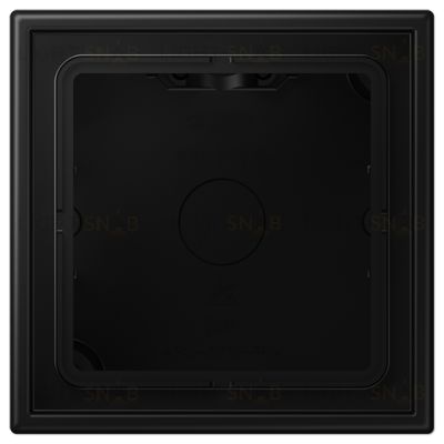 Коробка одинарная для накладного монтажа Jung LS 990 черный матовый LS581ASWM LS581ASWM