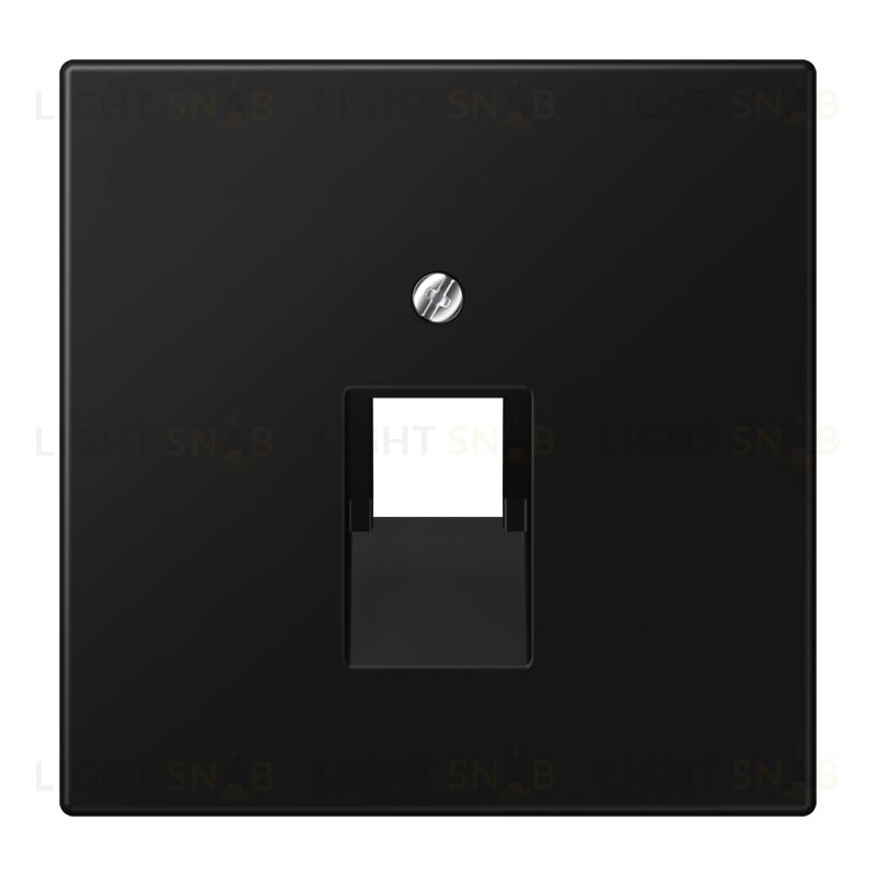 Розетка телефонная одинарная RJ11 Jung черный матовый EPUAE8UPO+LS969-1UASWM EPUAE8UPO + LS969-1UASWM