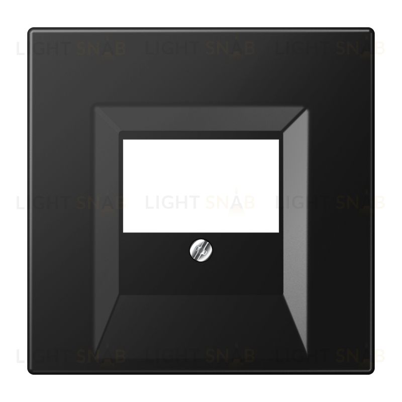 Аудиорозетка двойная LS 990 черный матовый SLA2WW+LS969TSWM SLA2WW + LS969TSWM