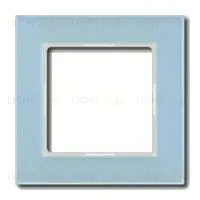 Рамка одинарная Jung A Creation стекло серо-голубое AC581GLBLGR AC581GLBLGR