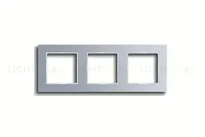 Рамка тройная Jung A Creation алюминий ac583al ac583al