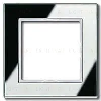 Рамка одинарная Jung A Creation стекло серебро AC581GLSI AC581GLSI