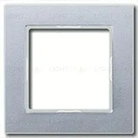 Рамка одинарная Jung A Creation алюминий ac581al ac581al