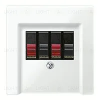 Розетка акустическая двойная Merten 110910+MTN297819 110910 + MTN297819