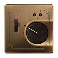 Терморегулятор Merten с выносным датчиком, для электрического теплого пола, 10A/230B FRe 525 22+MTN537543 FRe 525 22 + MTN537543