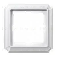 Рамка одинарная Merten Antique белый глянцевый MTN483119 MTN483119