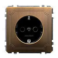 Розетка с заземлением Merten 16А/250В MTN2301-4143 MTN2301-4143