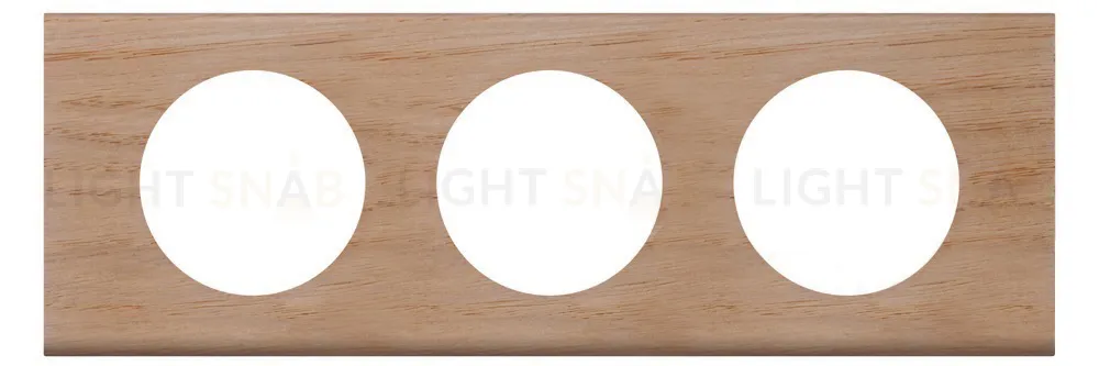 Рамка трехместная Legrand Celiane, дуб беленый 69053 69053