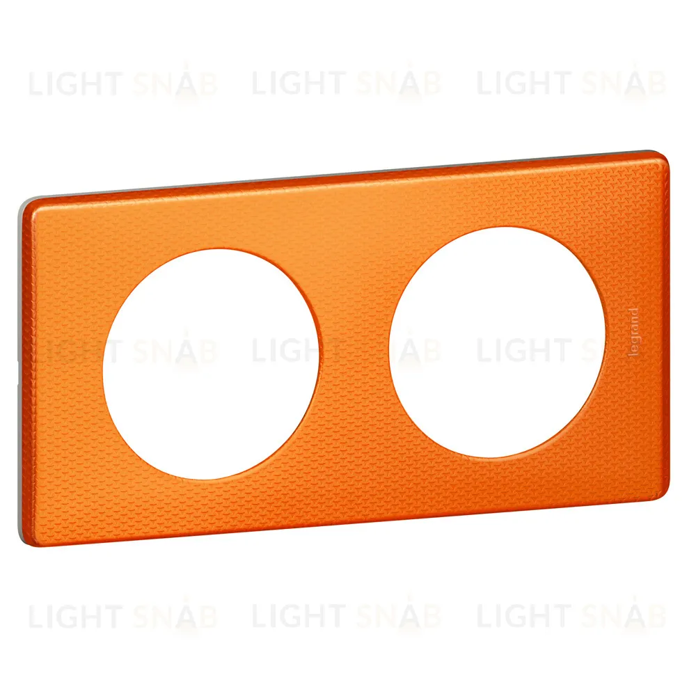 Рамка двухместная Legrand Celiane оранж пунктум 68762 68762