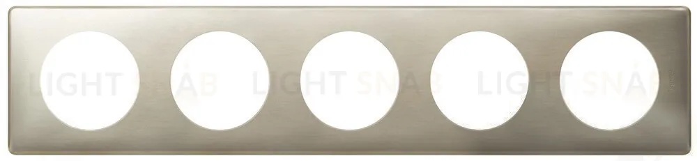 Рамка пятиместная Legrand Celiane титан 68910 68910