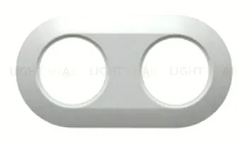 Рамка 2-местная Berker Serie 1930, полярная белизна 138129 138129