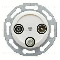 Телевизионная розетка оконечная Berker TV-SAT-FM S4100+106420 S4100 + 106420