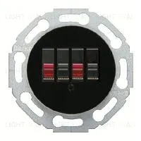 Акустическая розетка двойная Berker 110910+104001 110910 + 104001