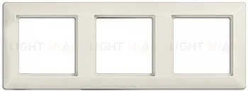 Рамка на 3 поста Jung AS 500 слоновая кость AS583 AS583