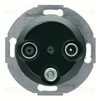 Телевизионная розетка оконечная Berker TV-SAT-FM S4100+106421 S4100 + 106421